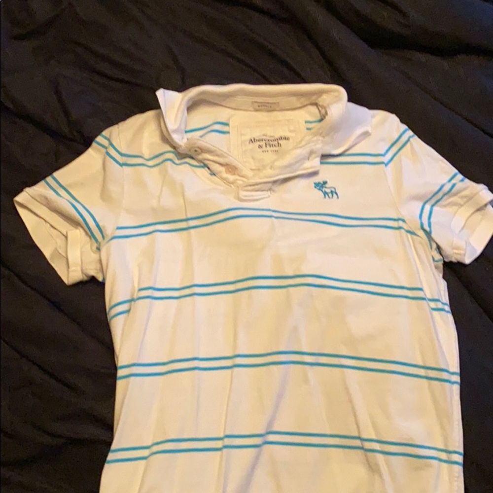Abercrombie & Fitch muscle polo short sleeve shirt